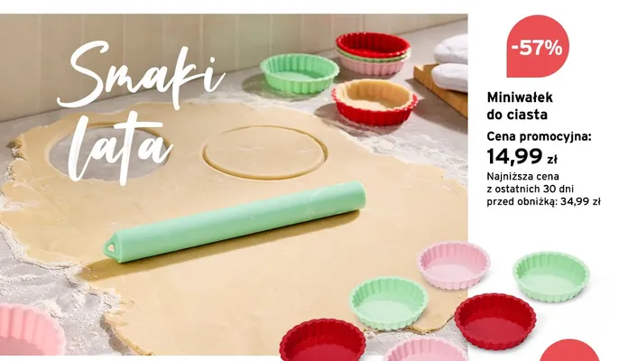 Miniwałek do ciasta promocja w Tchibo