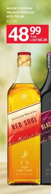 Whisky Johnnie Walker Red Soul promocja w Selgros