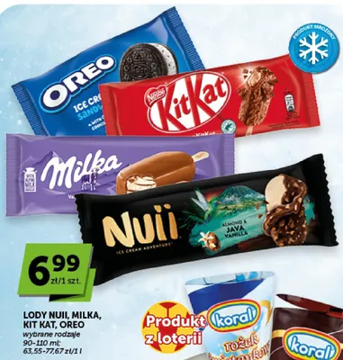 Lody Milka promocja w Groszek