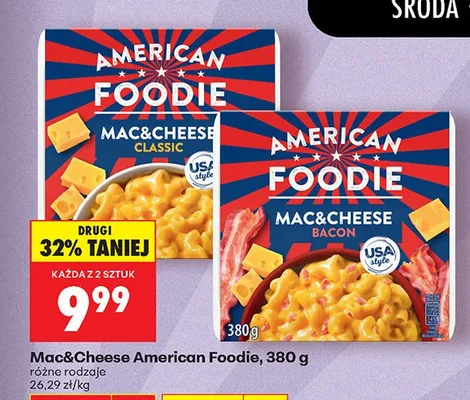 Mac&Cheese American Foodie Classic promocja w Biedronka