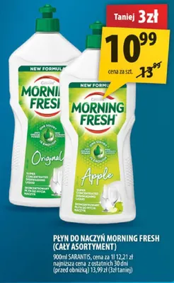 Płyn do naczyń Morning Fresh Apple promocja w Arhelan