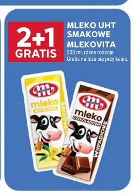 Mleko UHT smakowe waniliowe Mlekovita Wypasione promocja w Stokrotka