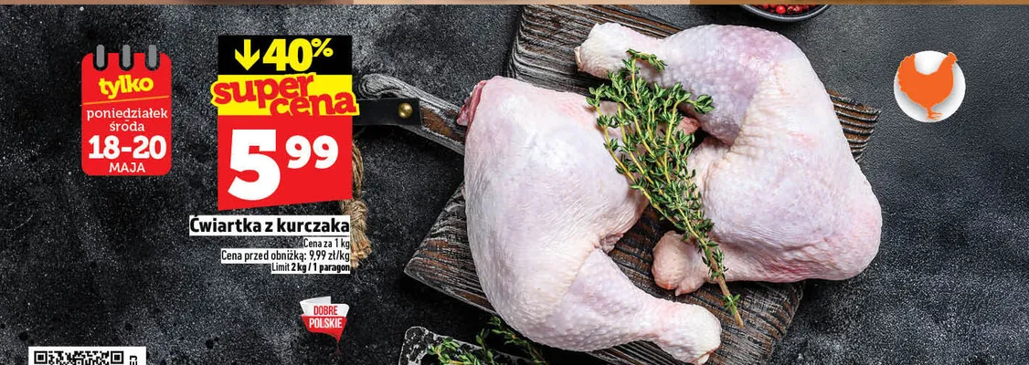 Ćwiartka z kurczaka promocja w TOPAZ