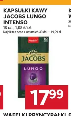 Kapsułki kawy Jacobs Lungo Intenso promocja w Stokrotka