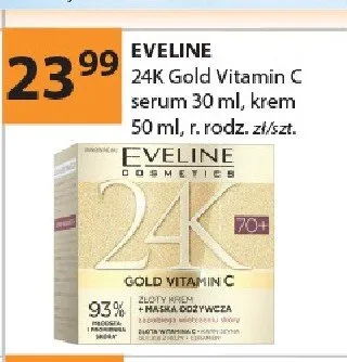 Serum EVELINE 24K Gold Vitamin C promocja w Drogerie Laboo