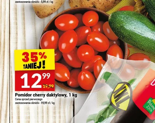 Pomidor cherry daktylowy promocja w Twój Market