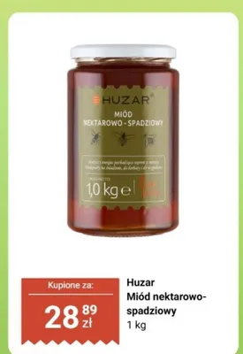Miód nektarowo-spadziowy 1 kg promocja w Biedronka