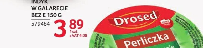 Indyk w galarecie promocja w Selgros