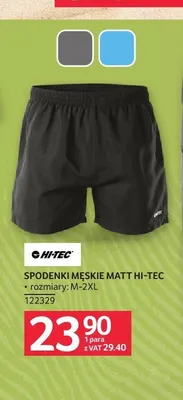 Spodenki męskie Matt Hi-Tec promocja w Selgros