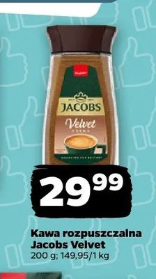 Kawa rozpuszczalna Jacobs Velvet promocja w Netto