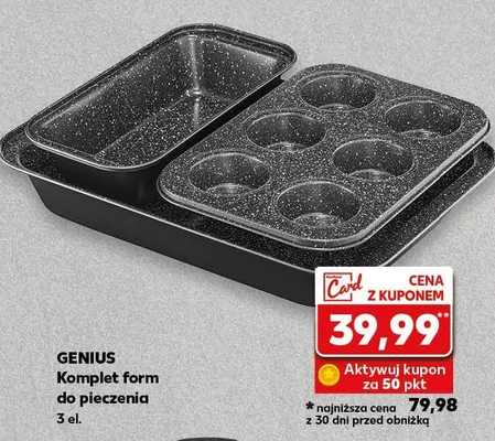 Komplet form do pieczenia 3 el. promocja w Kaufland