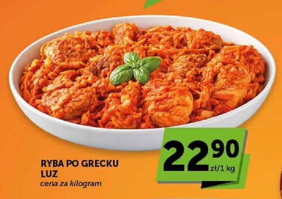 Ryba po grecku luz promocja w ABC