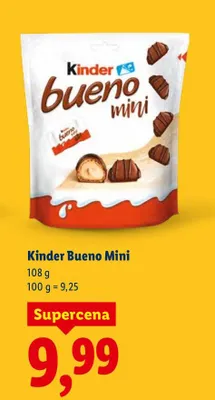 Wafelki Bueno Mini 108 g promocja w Lidl