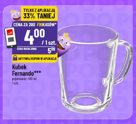 Kubek Fernando 410 ml promocja w POLOmarket