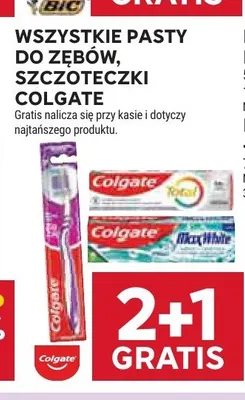 Pasty do zębów Colgate promocja w Stokrotka