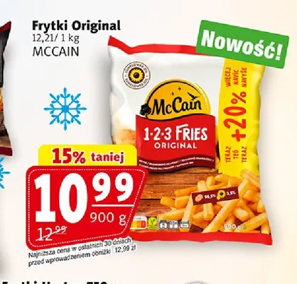 Frytki Original McCain promocja w Prim Market