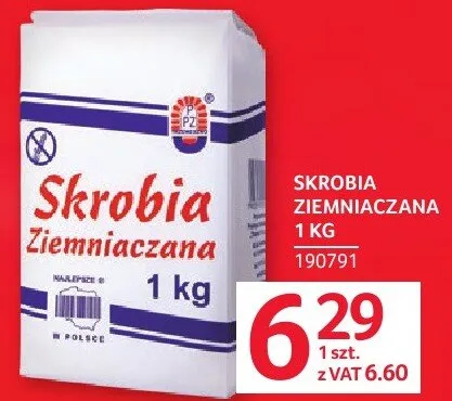 Mąka ziemniaczana Skrobia 1 kg promocja w Selgros