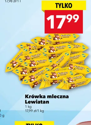 Krówka mleczna Lewiatan promocja w LEWIATAN