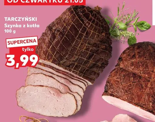 Szynka z kotła Tarczyński promocja w Kaufland