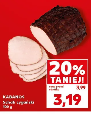 Schab cygański KABANOS promocja w Kaufland