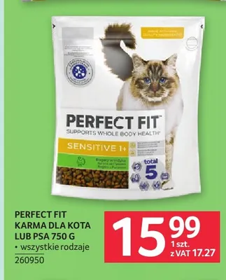Karma dla psa Perfect Fit promocja w Selgros