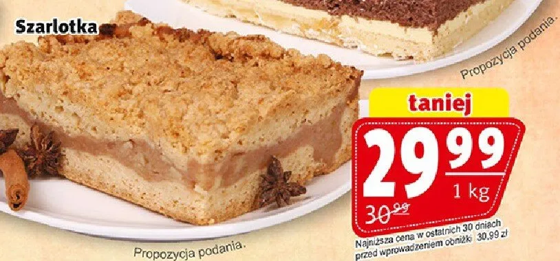 Szarlotka promocja w Prim Market