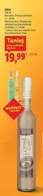 Likier Macchiato, Pistacja lub Ranan promocja w Lidl