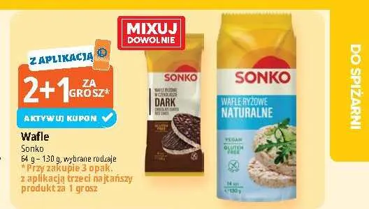 Wafle Sonko promocja w Leclerc