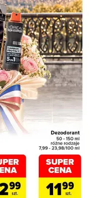 Dezodorant Men Expert L'Oréal Paris promocja w Carrefour Market