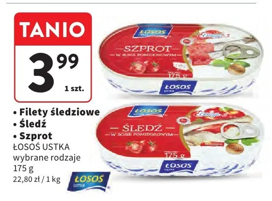 Szprot promocja w Intermarche
