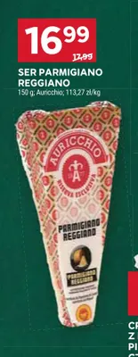 Ser Parmigiano Reggiano Auricchio promocja w Stokrotka