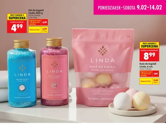 Kule do kąpieli różne rodzaje promocja w Biedronka