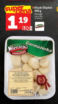 Kluski śląskie Wierzejki promocja w TOPAZ