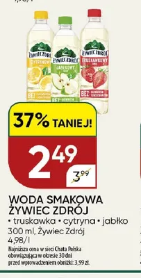 Woda smakowa Żywiec Zdrój cytryna promocja w Chata Polska
