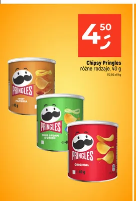 Chipsy Pringles Sweet Paprika promocja w Dealz