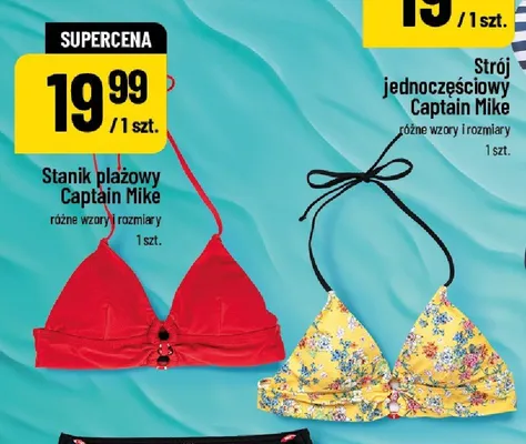 Stanik plażowy Captain Mike promocja w POLOmarket