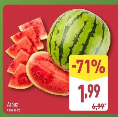 Arbuz promocja w Aldi