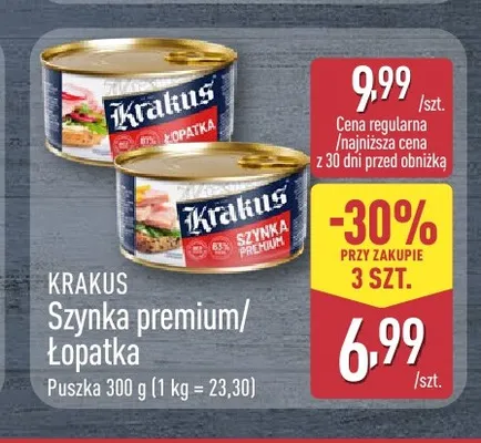Łopatka Krakus promocja w Aldi