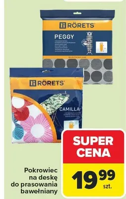 Pokrowiec na deskę do prasowania bawełniany promocja w Carrefour