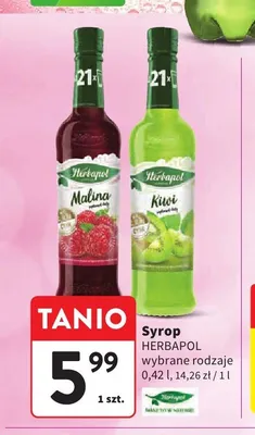 Syrop Herbapol Kiwi promocja w Intermarche