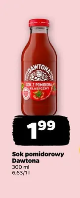 Sok pomidorowy Dawtona promocja w Netto