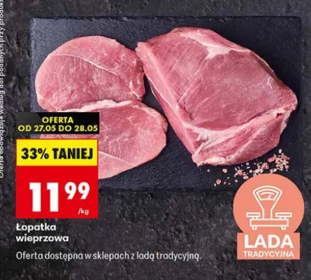Łopatka wieprzowa promocja w Biedronka