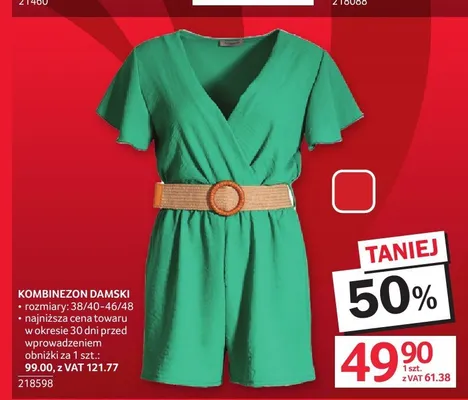 Kombinezon damski promocja w Selgros