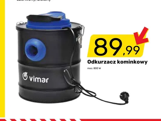 Odkurzacz kominkowy Vimar promocja w Bricomarche