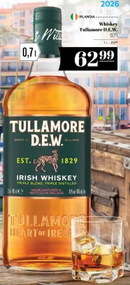 Whiskey Tullamore D.E.W. promocja w POLOmarket