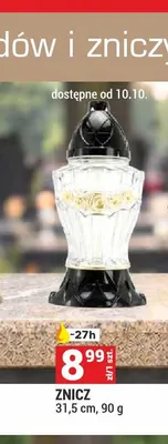 Znicz 31,5 cm promocja w Merkury Market