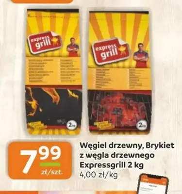 Brykiet z węgla drzewnego Expressgrill promocja w Gama