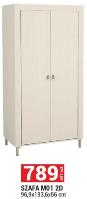 Szafa M01 2D promocja w Merkury Market