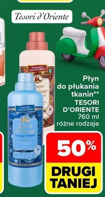 Płyn do płukania tkanin Tesori d'Oriente promocja w Carrefour