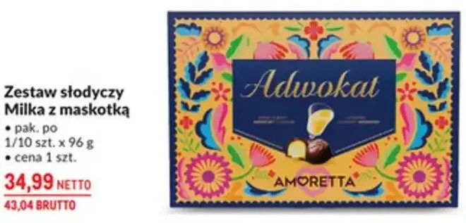 Zestaw słodyczy Milka z maskotką promocja w Makro
